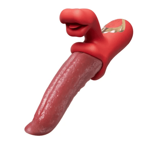 VelvetLick⢠Dual-Action Flex Tongue & Targeted Stimulator Wand