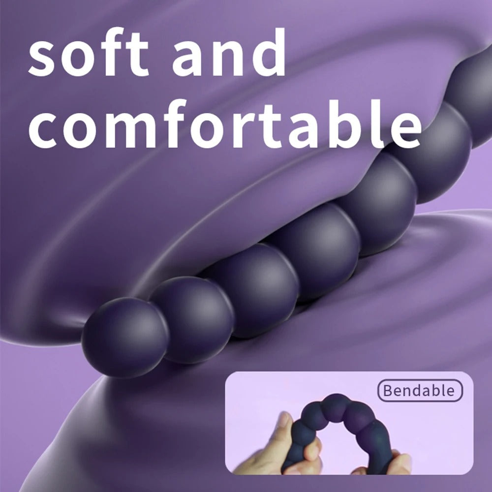 SphereFlex™ Multi-Bead Graduating Silicone Vibrator Wand