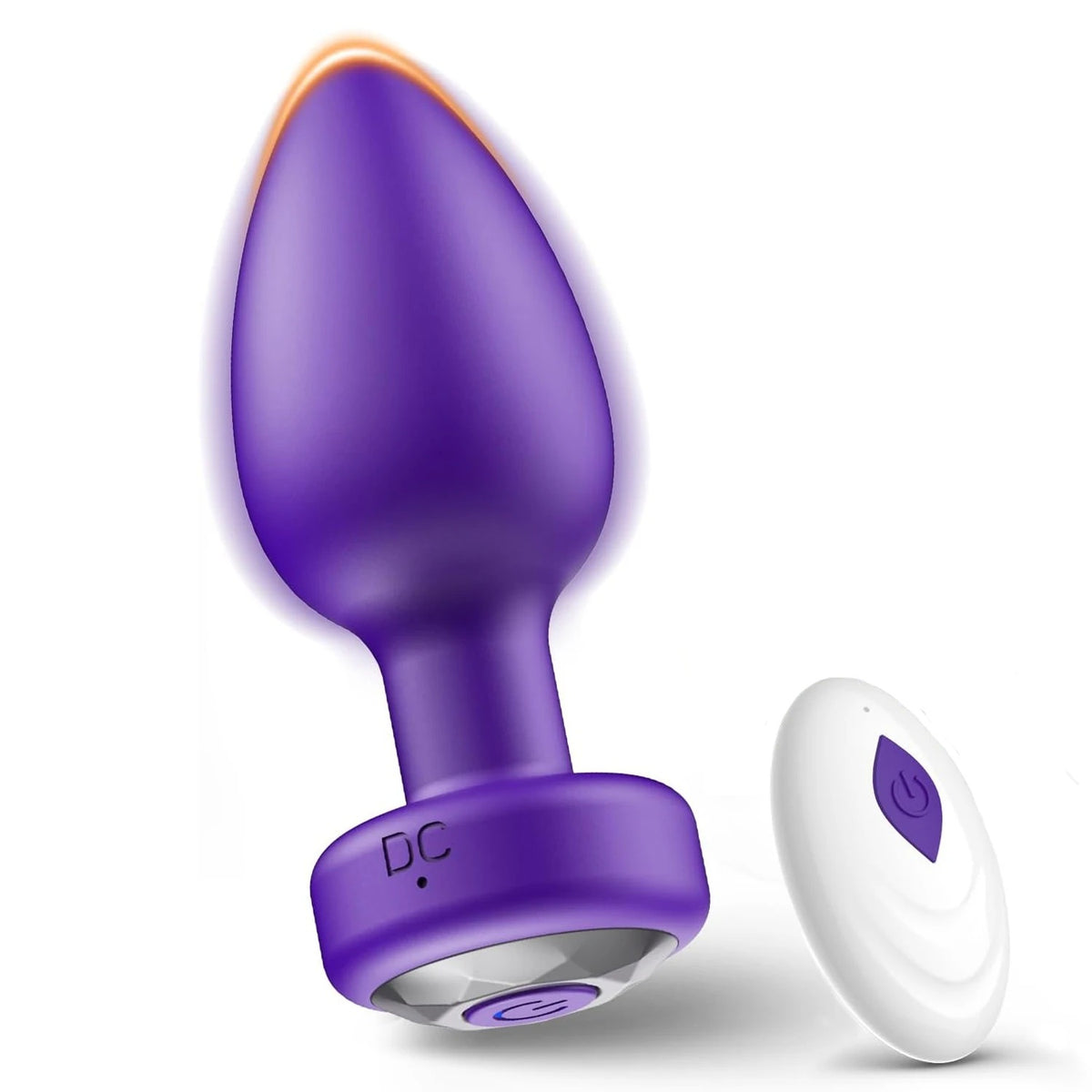 VibeGlow™ App &amp; Remote Controlled Smart Vibrating Contour Plug
