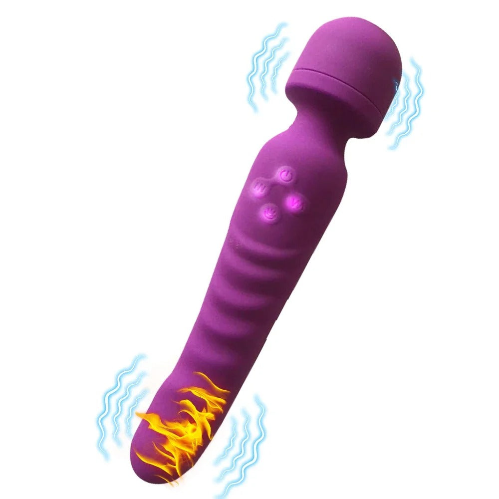 AuraMagic™ 3-in-1 Dual-Function Wand &amp; G-Spot Stimulator
