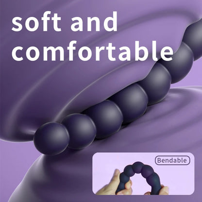 SphereFlex™ Multi-Bead Graduating Silicone Vibrator Wand