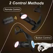 ProPulse™ Remote Control Telescopic Prostate &amp; Perineum Massager