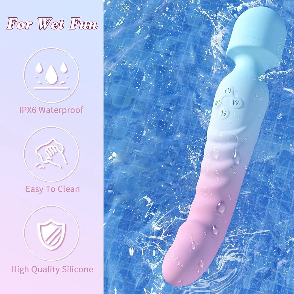 AuraMagic™ 3-in-1 Dual-Function Wand &amp; G-Spot Stimulator