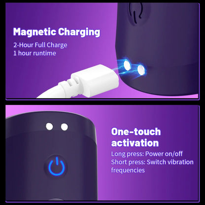 PulseFlex™ App-Controlled Smart Male Performance Trainer &amp; Vibrating Sleeve