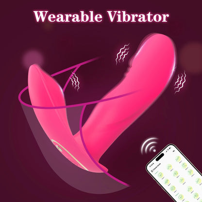 VelvetTouch™ App-Controlled Wearable Dual Stimulation Massager