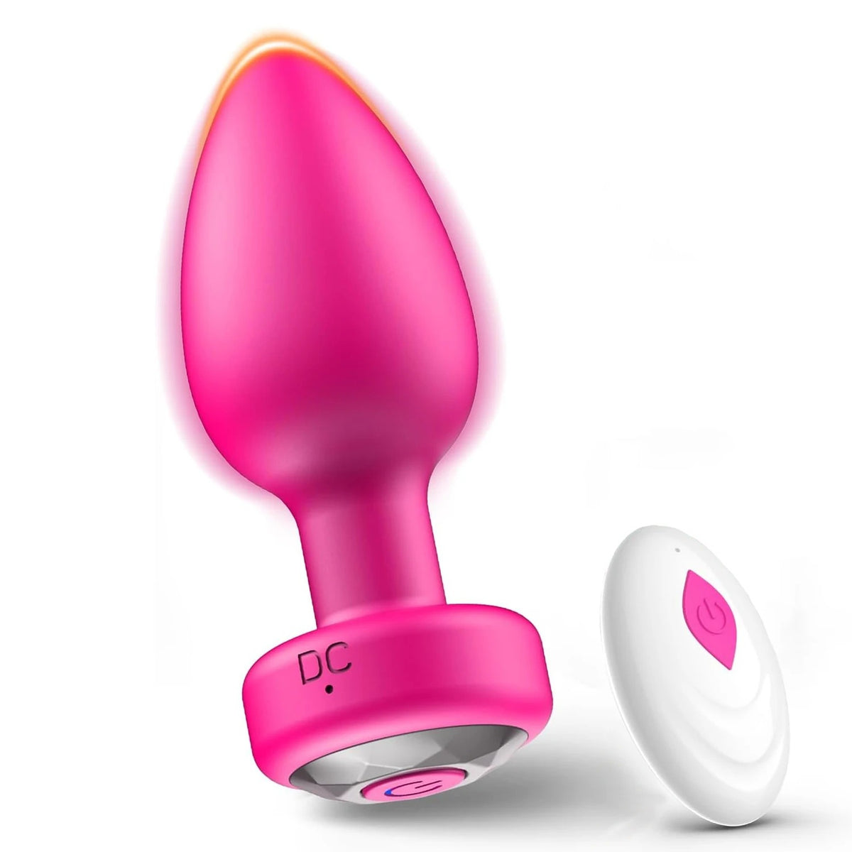 VibeGlow™ App &amp; Remote Controlled Smart Vibrating Contour Plug
