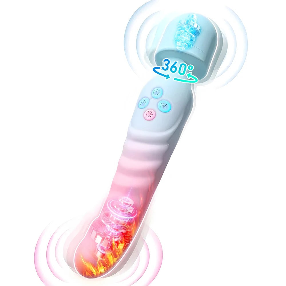 AuraMagic™ 3-in-1 Dual-Function Wand &amp; G-Spot Stimulator
